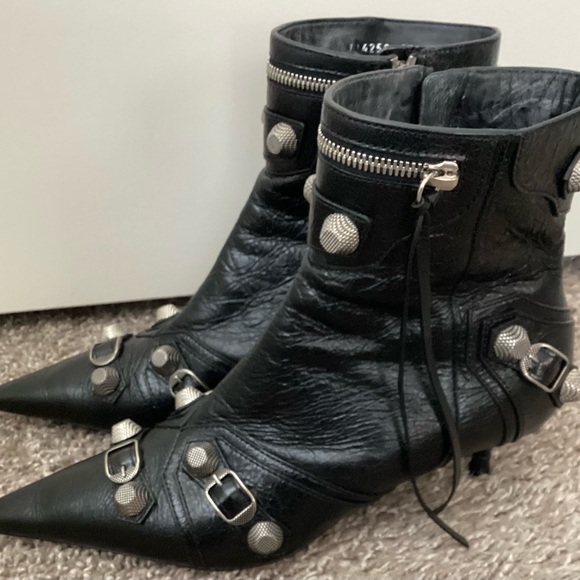 Balenciaga Cagole Ankle Boots - Picture 4 of 11